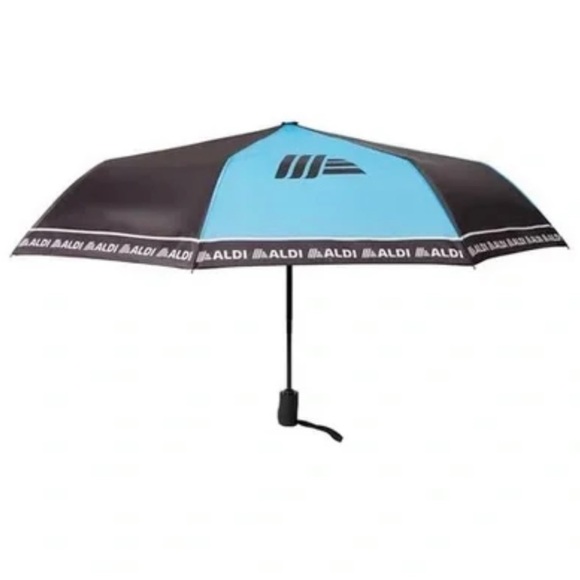ALDI Gear 2023 Capsule Collection Automatic Umbrella   Navy/Navy or Blue/Black - Picture 7 of 7